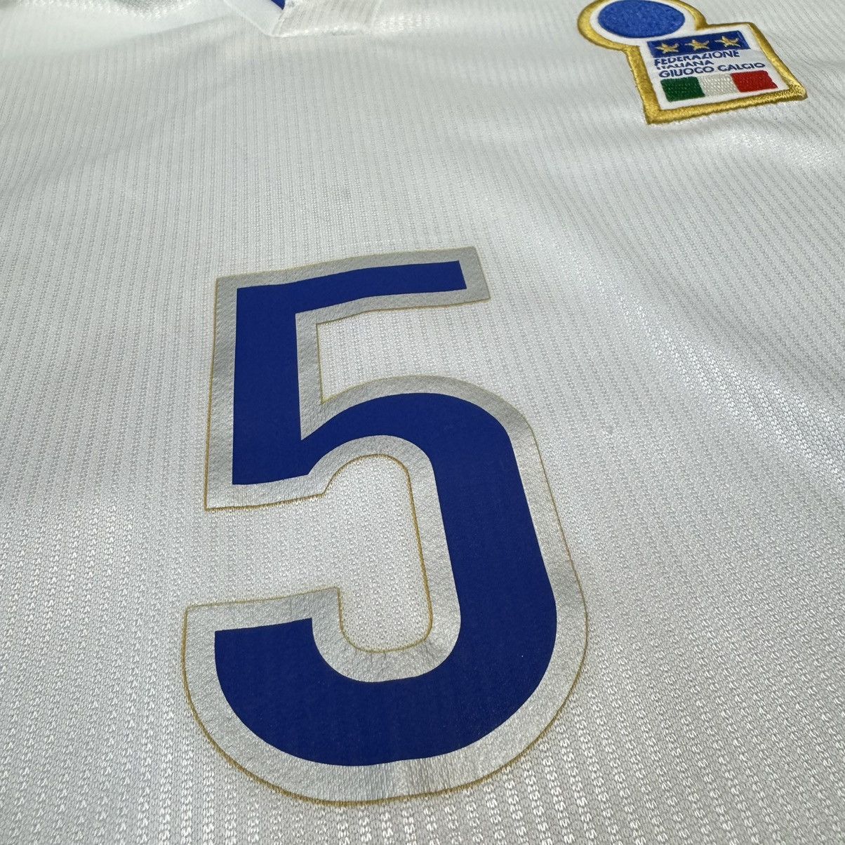 Nike Italy 97/98 player issue longsleeves away shirt #5 (bnwt) Size US L / EU 52-54 / 3 - 4 Thumbnail