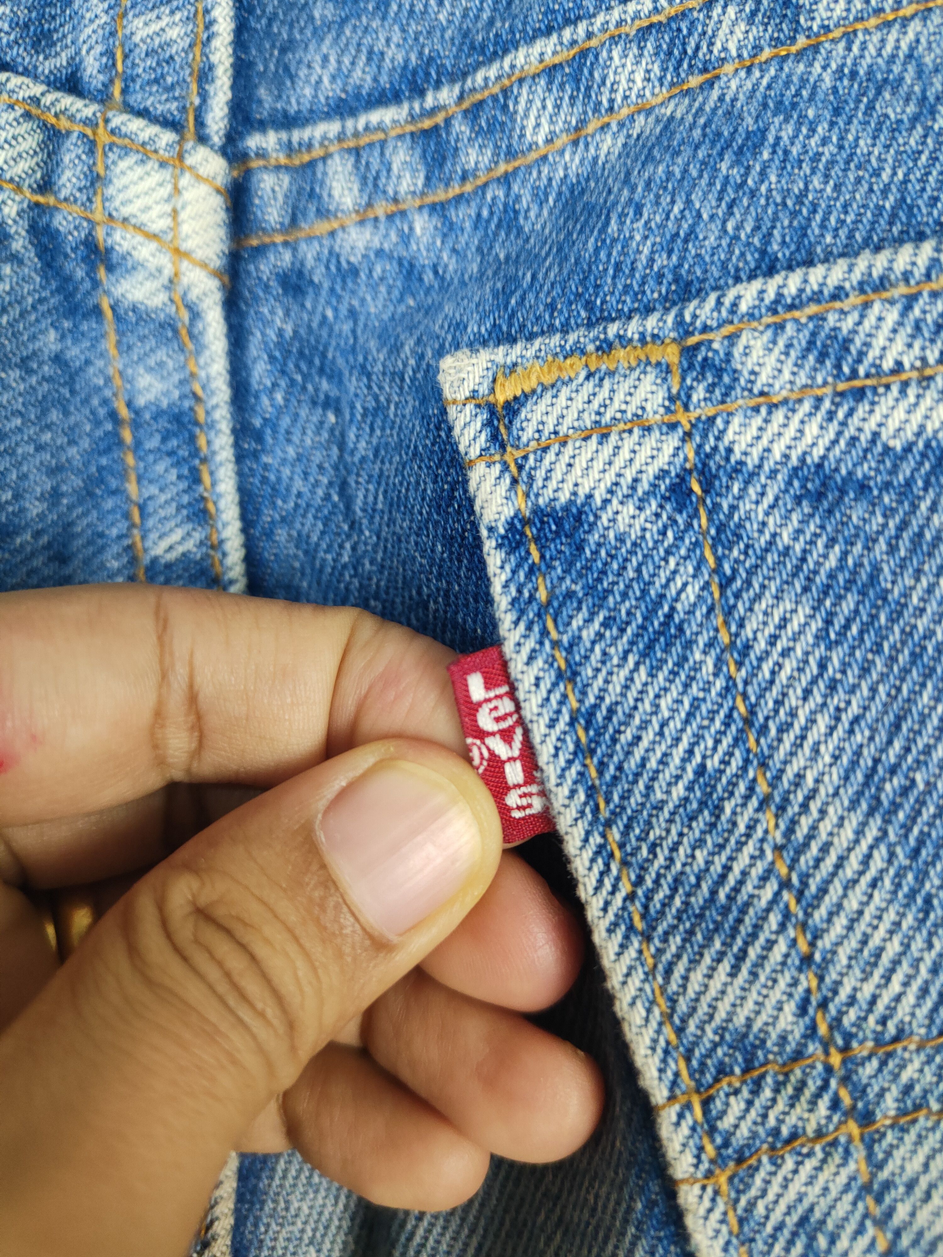 Levi's Levi's vintage Blue Distressed Ripped denim Jeans #w1325 Size US 32 / EU 48 - 12 Thumbnail