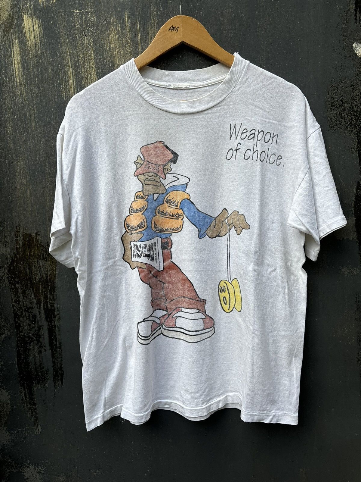 Vintage RARE! Vintage 90’s Art Gravity Weapon Of Choice Size US L / EU 52-54 / 3 - 2 Thumbnail