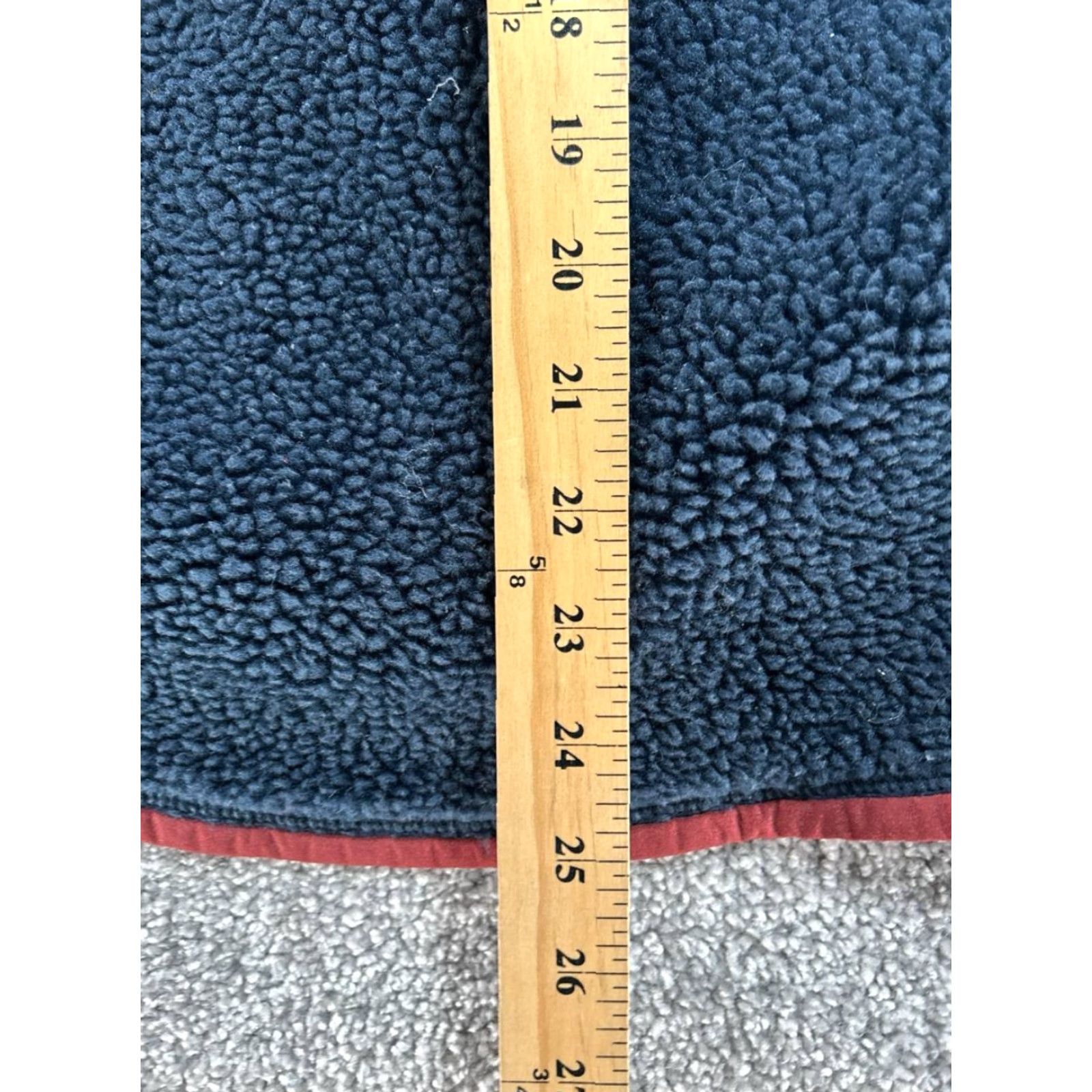 Vintage L.L.Bean Vest Womens XS Blue Brown Full Zip Hiking Fleece Vest Blue XS Women's L.L.Bean Full Zip Fleece Vest Vintage No Size XS / US 0-2 / IT 36-38 - 7 Thumbnail