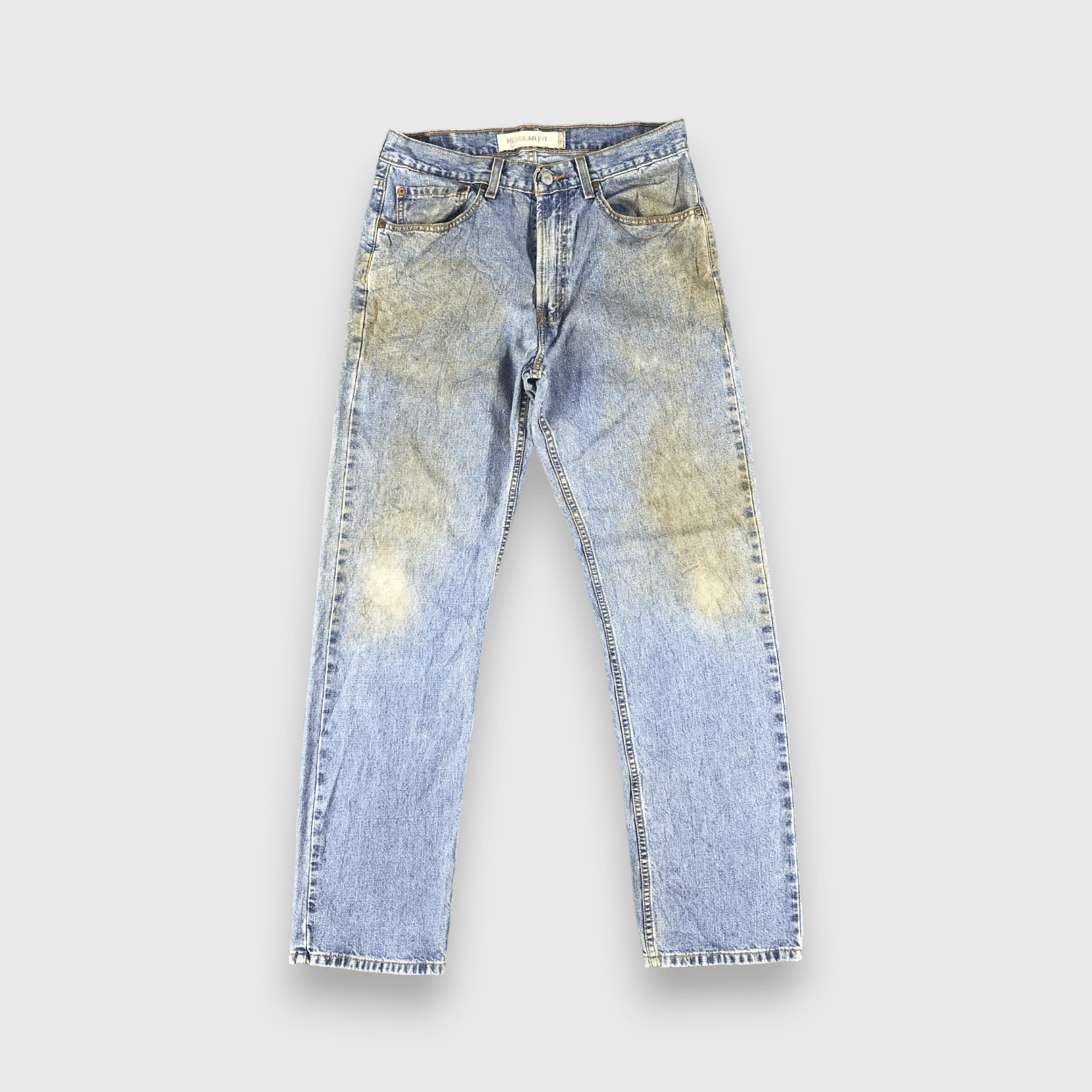 Levi's Vintage Blue Wash Levis 505 Jeans-J2641 Size US 31 - 1 Thumbnail