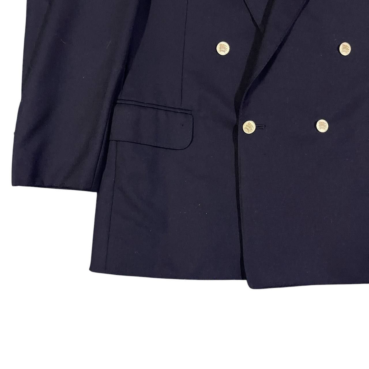 Burberry Vintage Burberry Gold Button Wool Coat Blazer Size US M / EU 48-50 / 2 - 3 Thumbnail