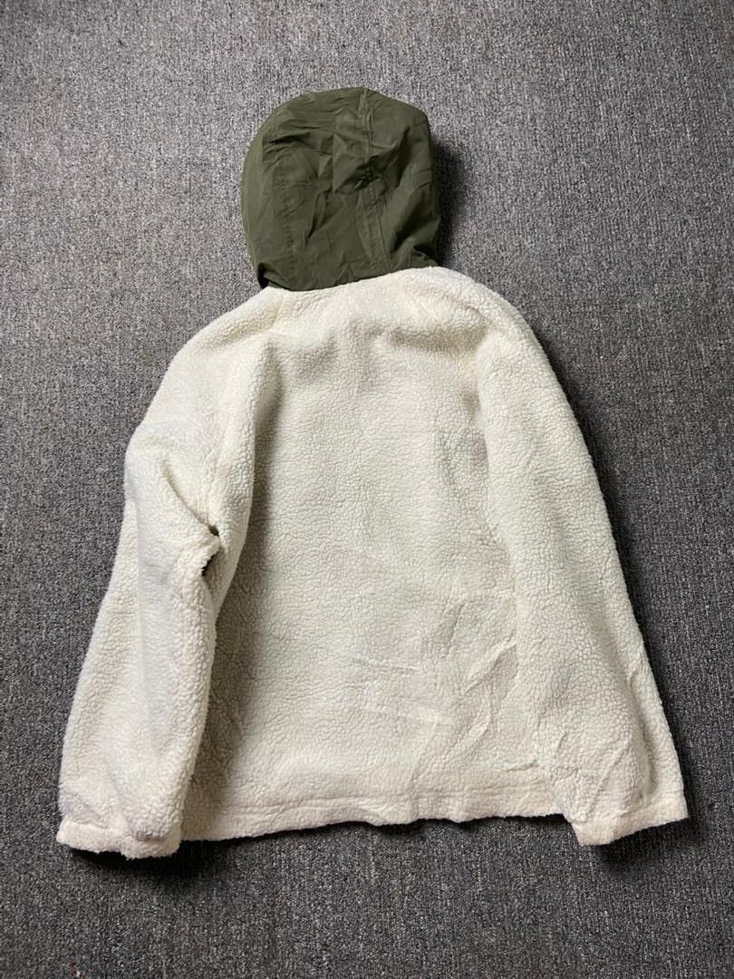 Japanese Brand Outdoor Products Sherpa Fleece Hoodie Jacket (190) Size US L / EU 52-54 / 3 - 2 Thumbnail