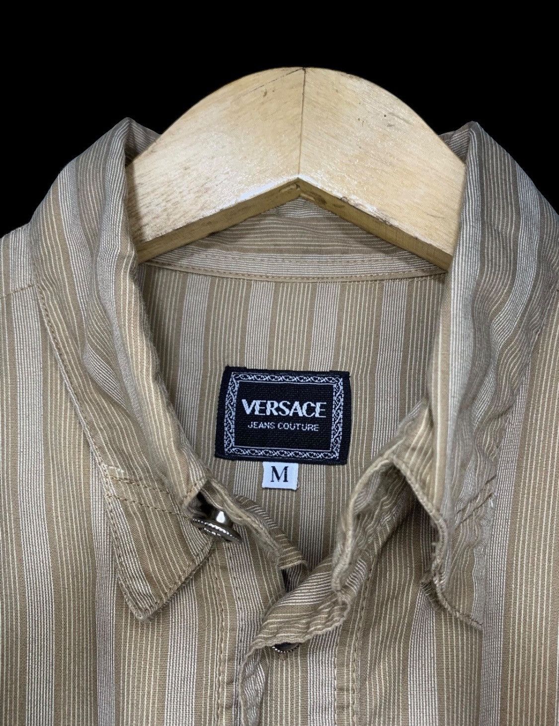 Versace 🔥Versace striped button down shirt Size US L / EU 52-54 / 3 - 10 Thumbnail