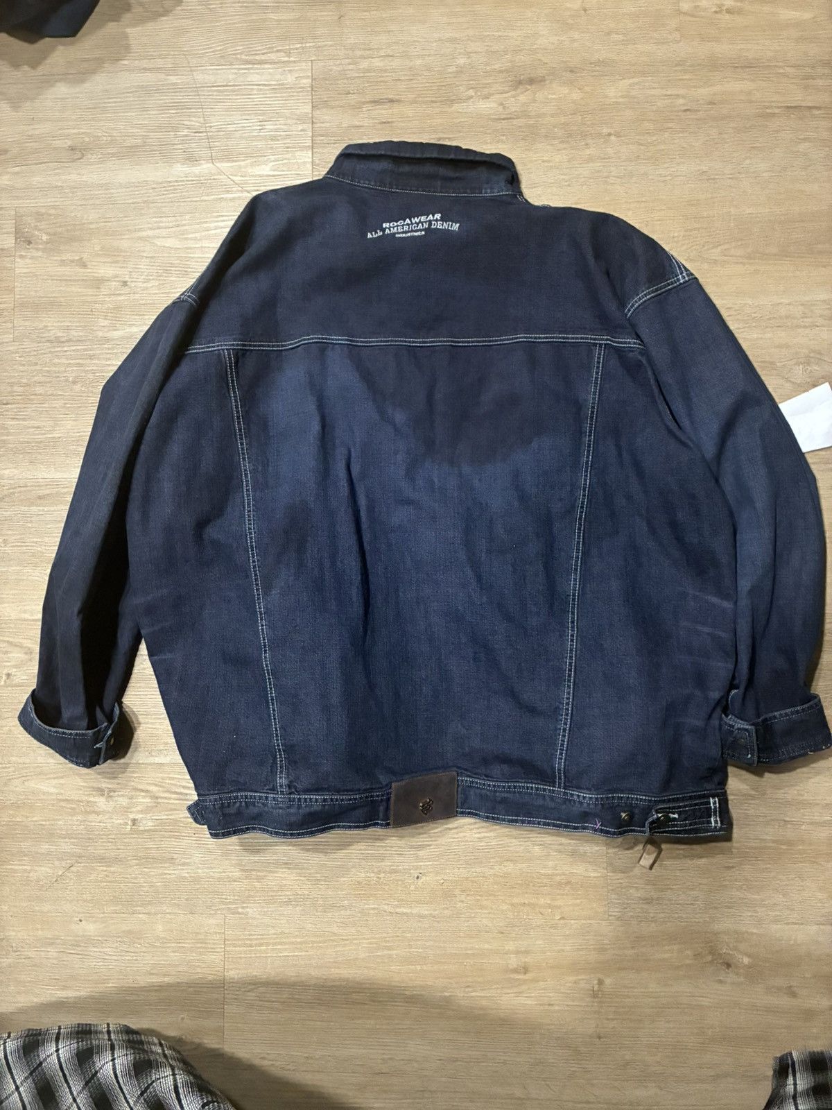 Rocawear Roca Wear navy denim jacket Size XXL #denim #jacket Size US XXL / EU 58 / 5 - 5 Thumbnail