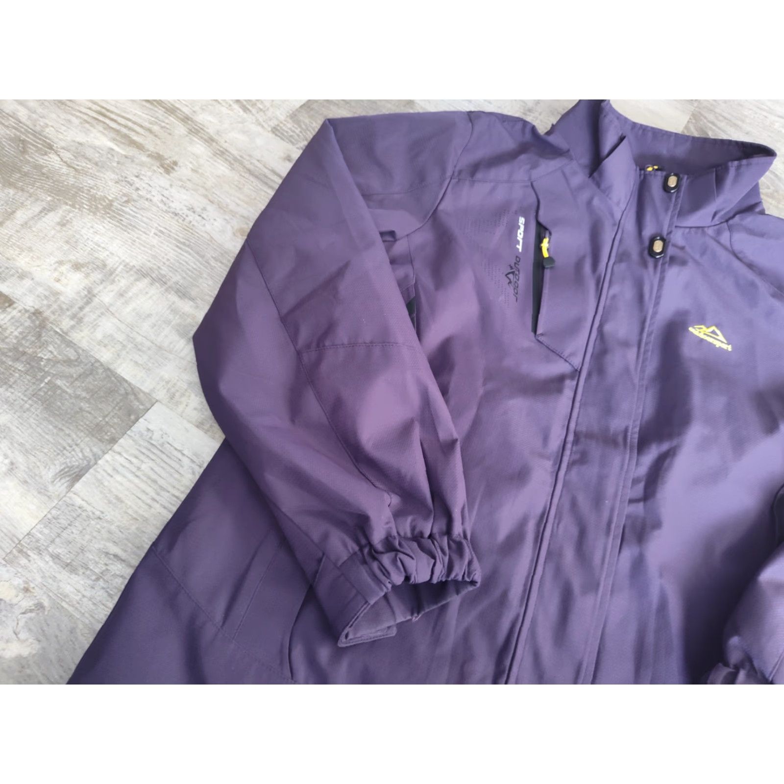 Vintage Outdoor Sport Women's Purple Ski Winter Jacket Oscillator Series Lined Sz M EUC Size M / US 6-8 / IT 42-44 - 3 Thumbnail
