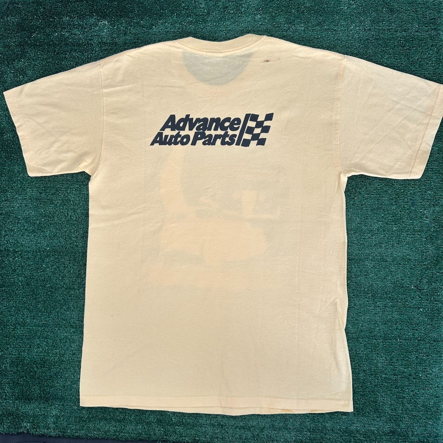 Vintage Vintage Y2K Moonshine Rod Run Car Show T-Shirt Yellow M Retr Size US M / EU 48-50 / 2 - 5 Thumbnail