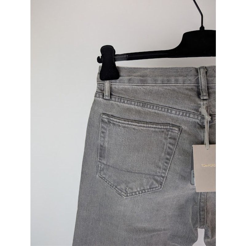 Tom Ford o1rshd1 Slim-Fit Denim Jeans in Grey Size US 32 / EU 48 - 16 Thumbnail
