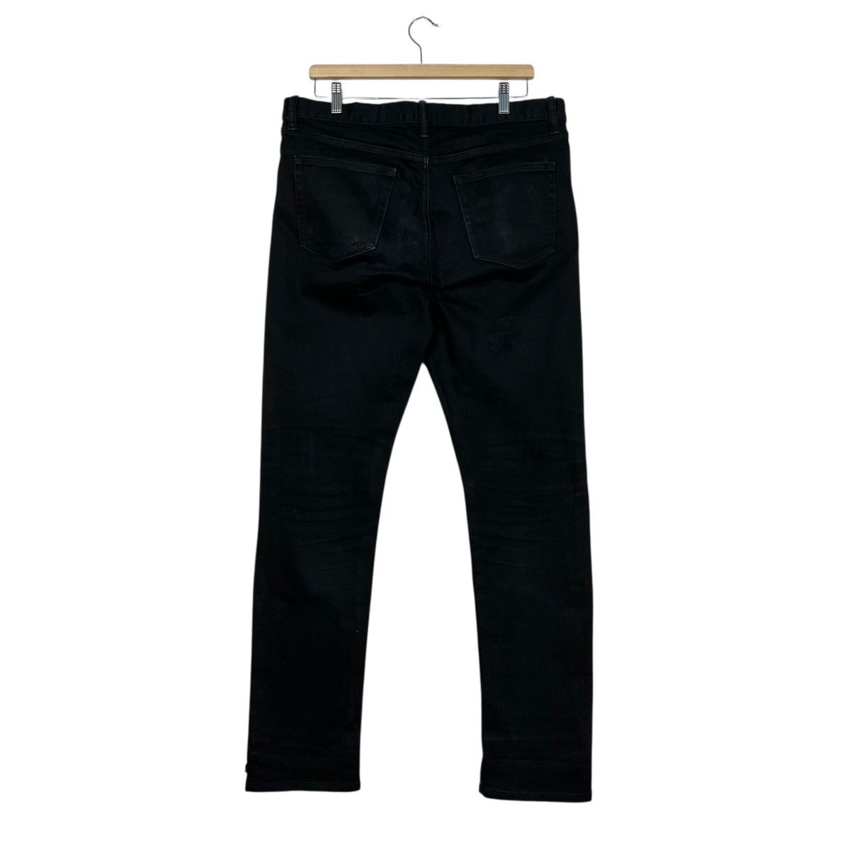 Japanese Brand Vintage Japanese Designer Black Selvedge Denim Size US 36 / EU 52 - 7 Thumbnail