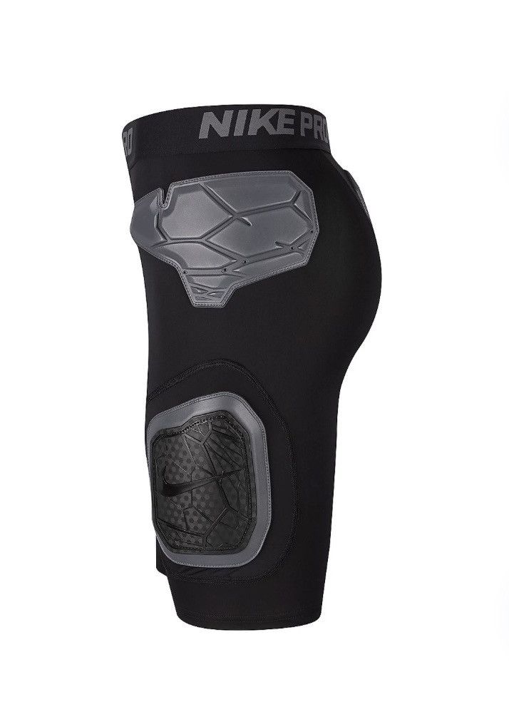 Nike Men's Nike Pro Strong Padded Football Compression shorts Size 36 - 4 Thumbnail