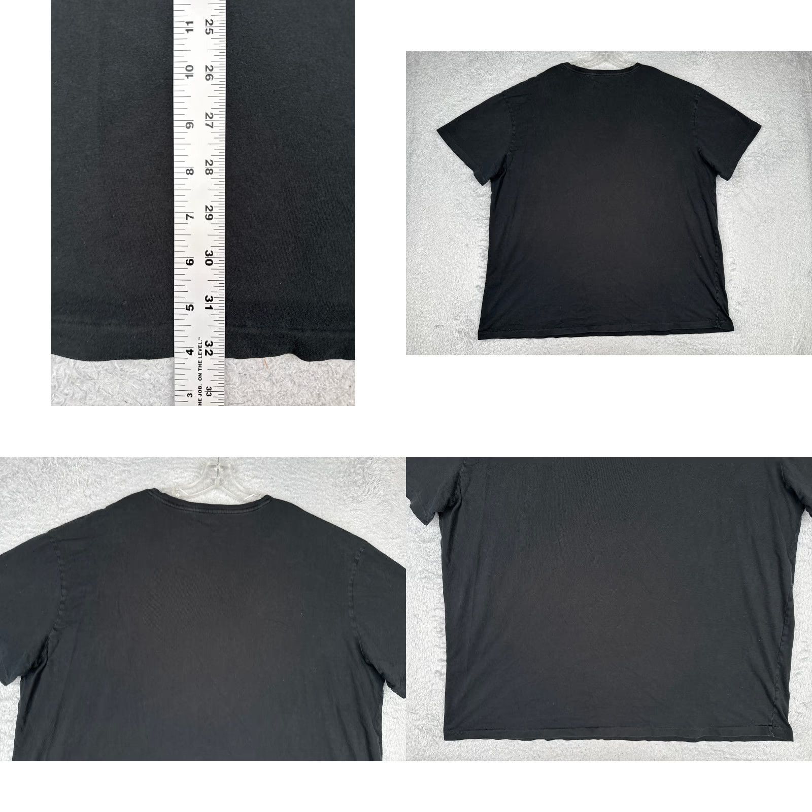 Ralph Lauren Polo Ralph Lauren Shirt Adult 2XL Black Short Sleeve Cotton V-Neck Polo Ralph Lauren Shirt Big & Tall Mens XL? Size US XXL / EU 58 / 5 - 9 Thumbnail
