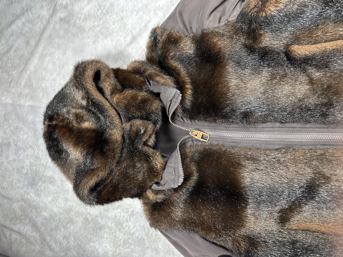 Miss Sixty Miss sixty 90s Faux Fur coat mesh jacket coat gaultier natur Size L / US 10 / IT 46 - 4 Thumbnail