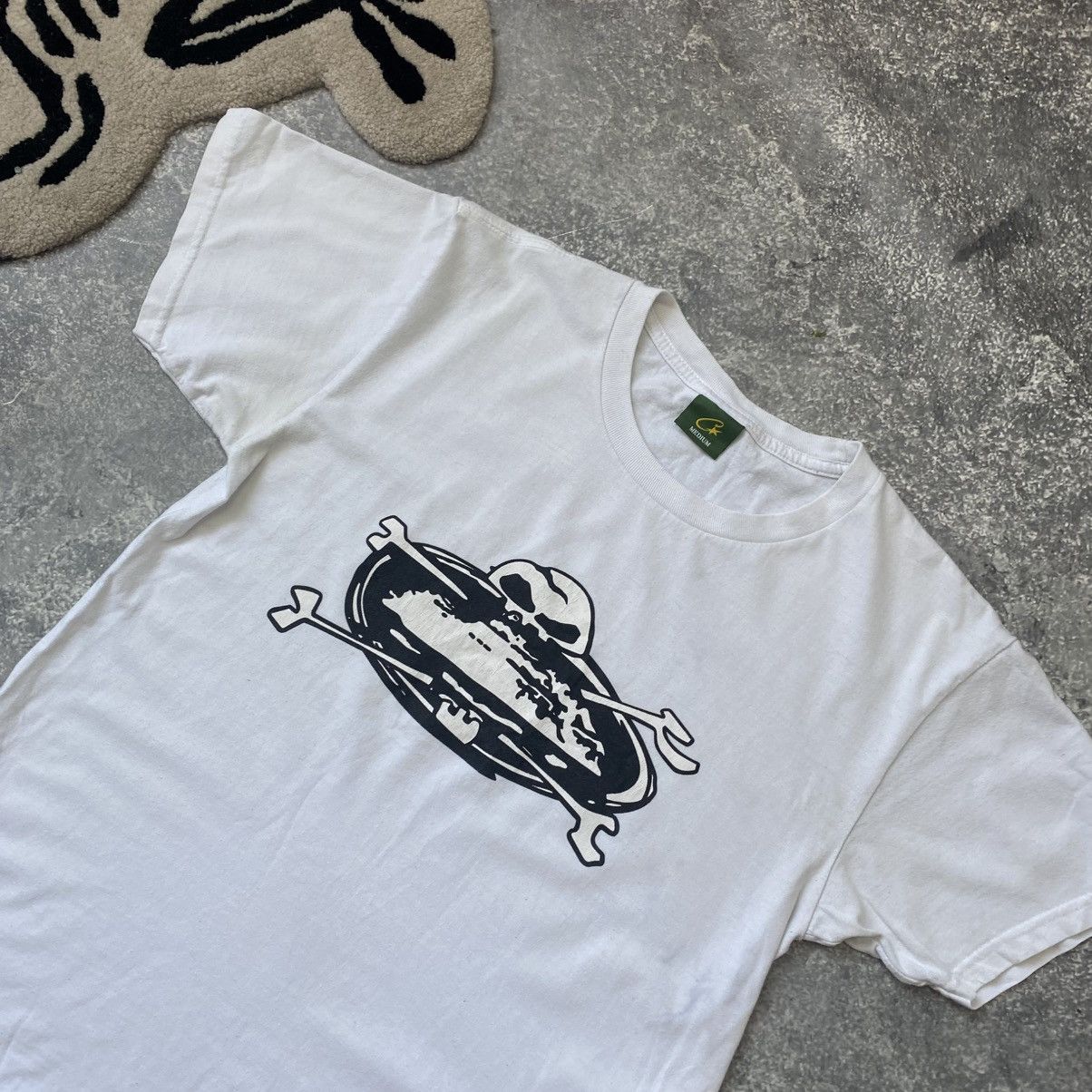 Corteiz Mens Corteiz Big Graphic Logo y2k streetwear tee Size US M / EU 48-50 / 2 - 2 Thumbnail