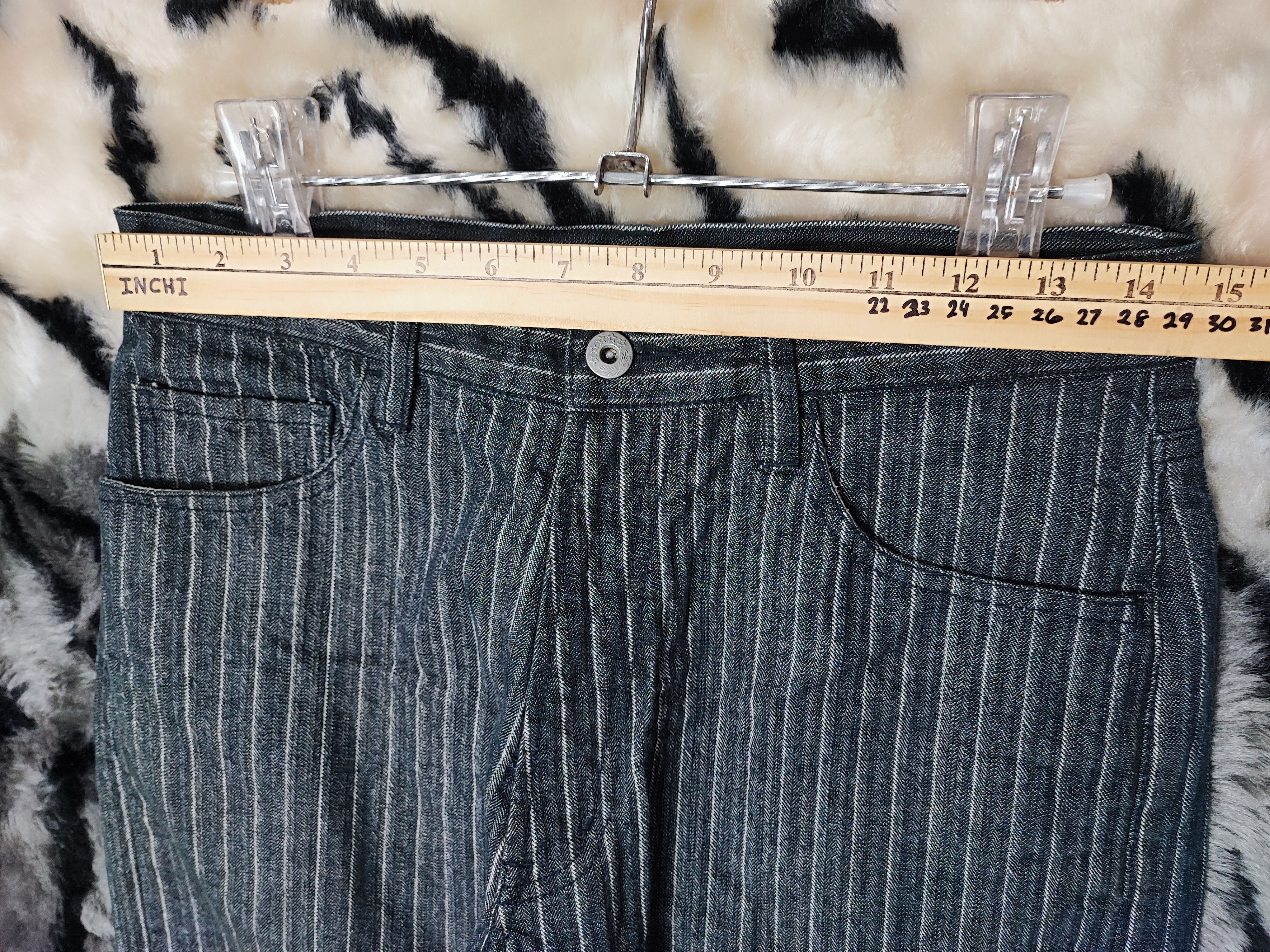 Undercover ROOT THREE HEAVY COTTON STRIPE CHINO PANTS JEANS Size US 29 - 9 Thumbnail