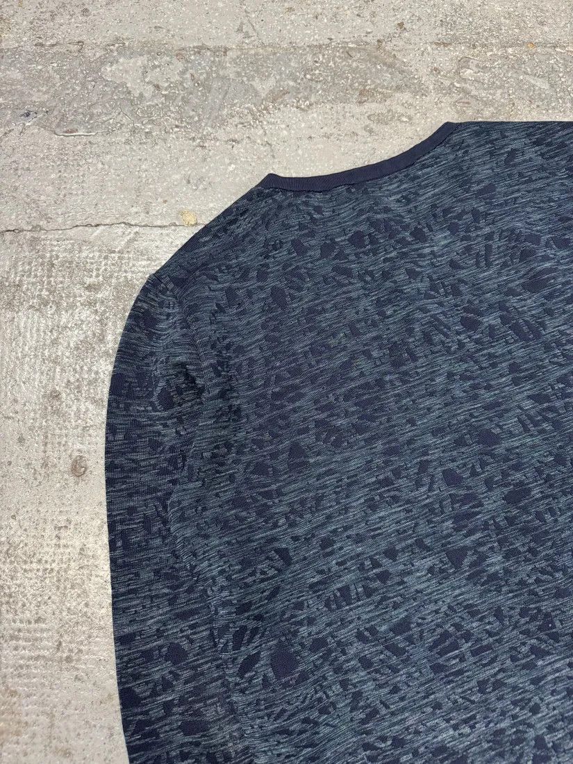 Balenciaga × Vintage SS2013 Balenciaga Navy Textured Sweater by Nicolas Ghesquiere Size US S / EU 44-46 / 1 - 7 Thumbnail