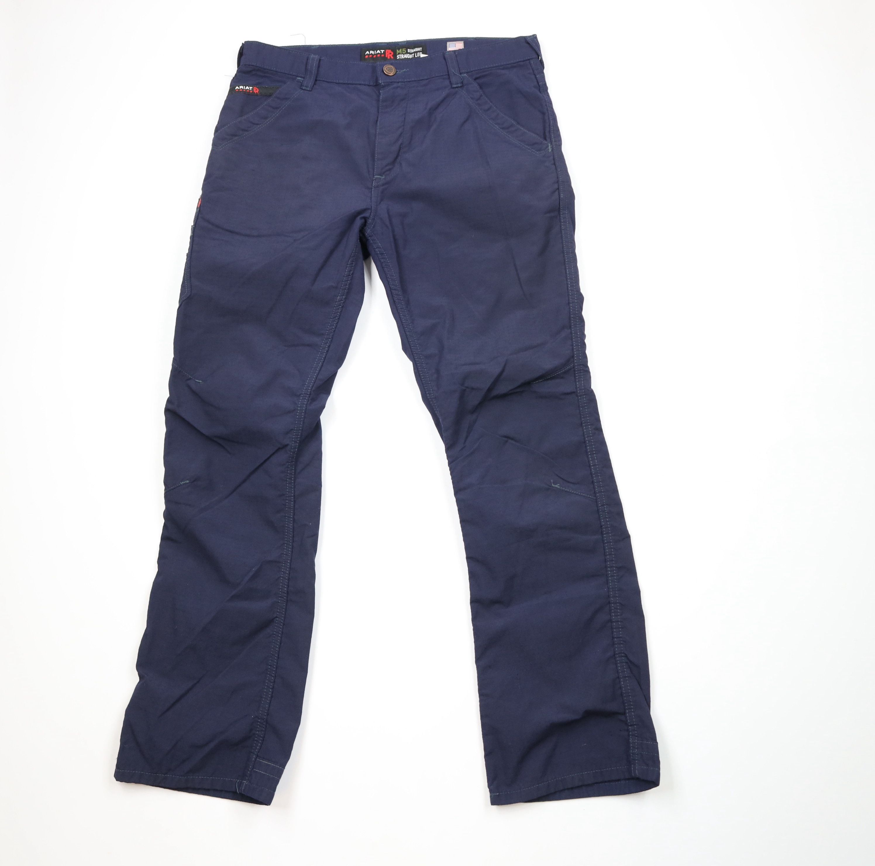 Ariat × Vintage Ariat FR Flame Resistant M5 Straight Leg Ripstop Pants Size US 34 / EU 50 - 1 Thumbnail