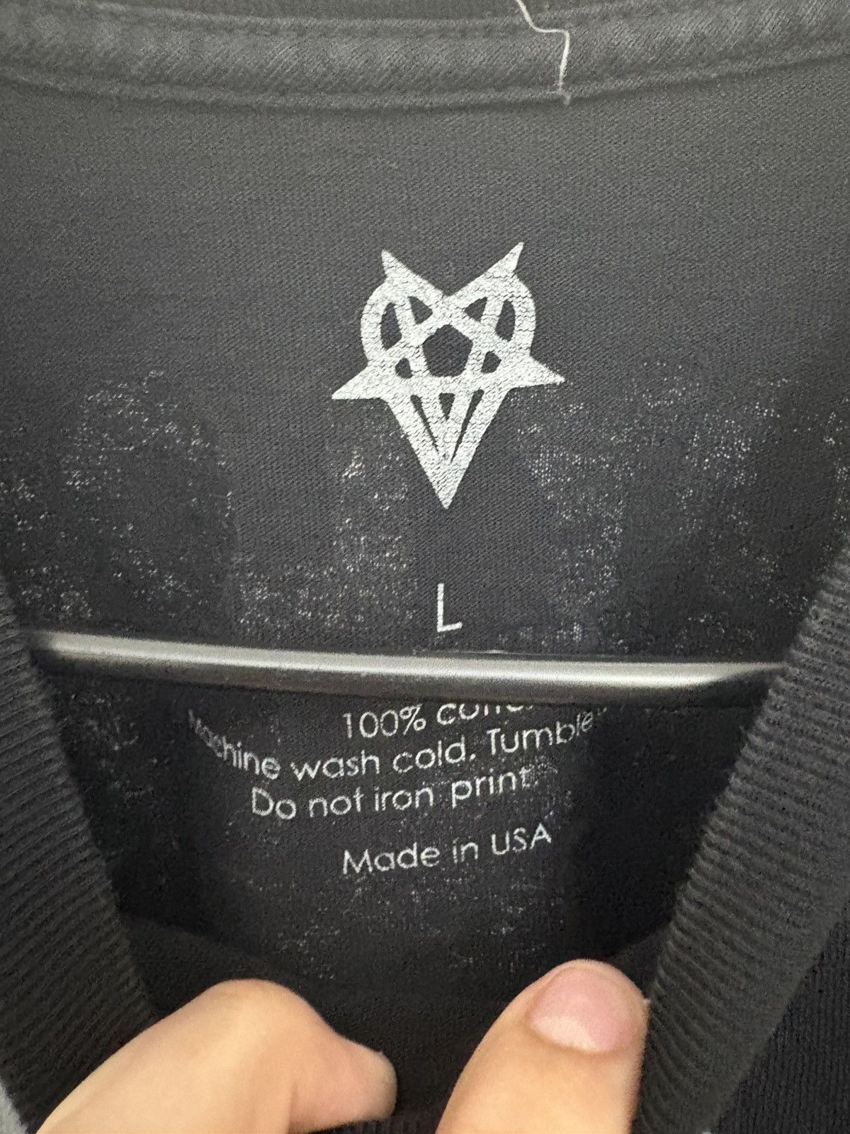 1017 ALYX 9SM × Destroy Lonely Destroy Lonely Wall T Shirt No Stylist Tour Merch Size US L / EU 52-54 / 3 - 4 Thumbnail