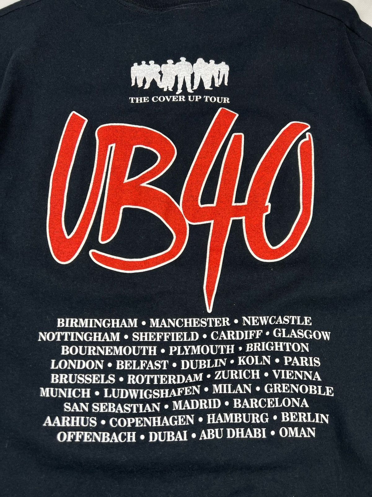 Band Tees UB40 world tour t-shirt tee single stitch vintage vtg Size US XL / EU 56 / 4 - 9 Thumbnail