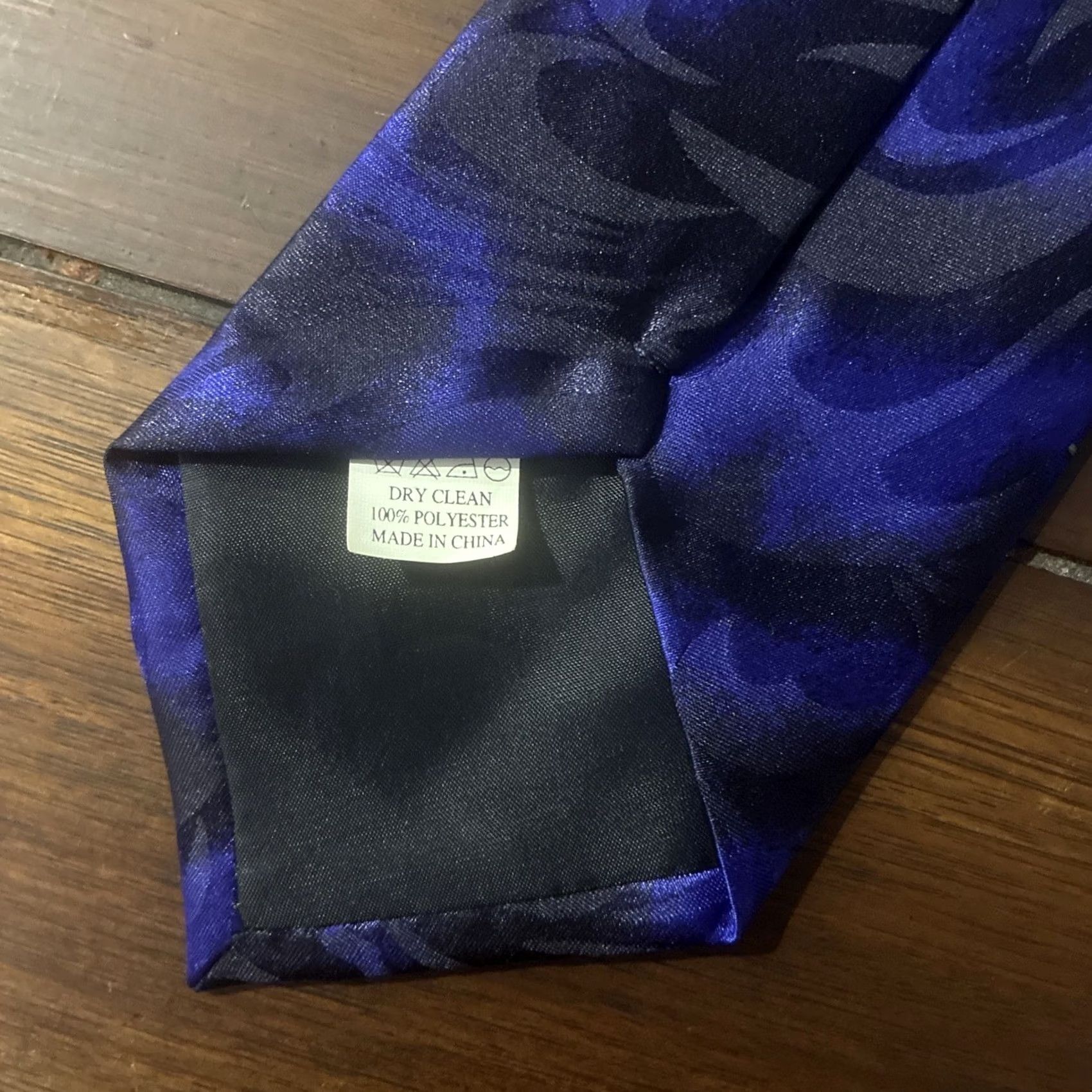 Vintage Steven Harris Ten Commandments Necktie Mens Gray Silver Biblical Christian Classic Size ONE SIZE - 4 Thumbnail