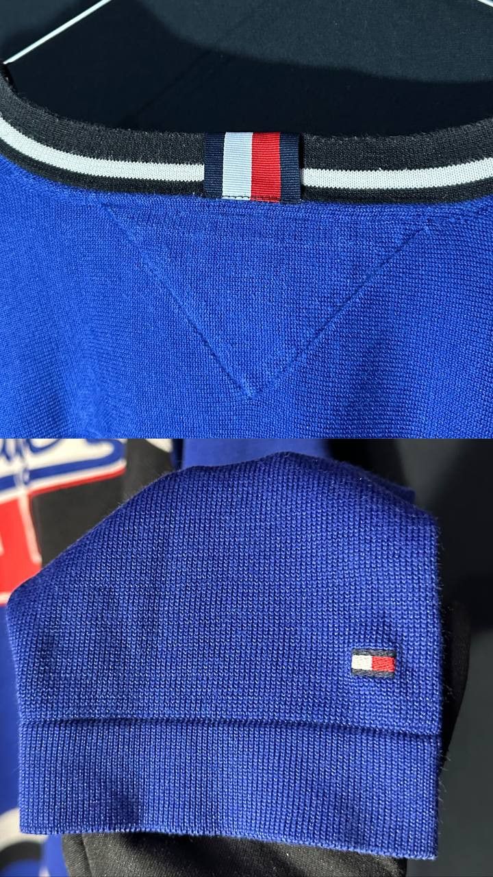 NHL × Tommy Hilfiger Tommy Hilfiger sweatshirt men big logo sport hockey style Size US XXL / EU 58 / 5 - 8 Thumbnail