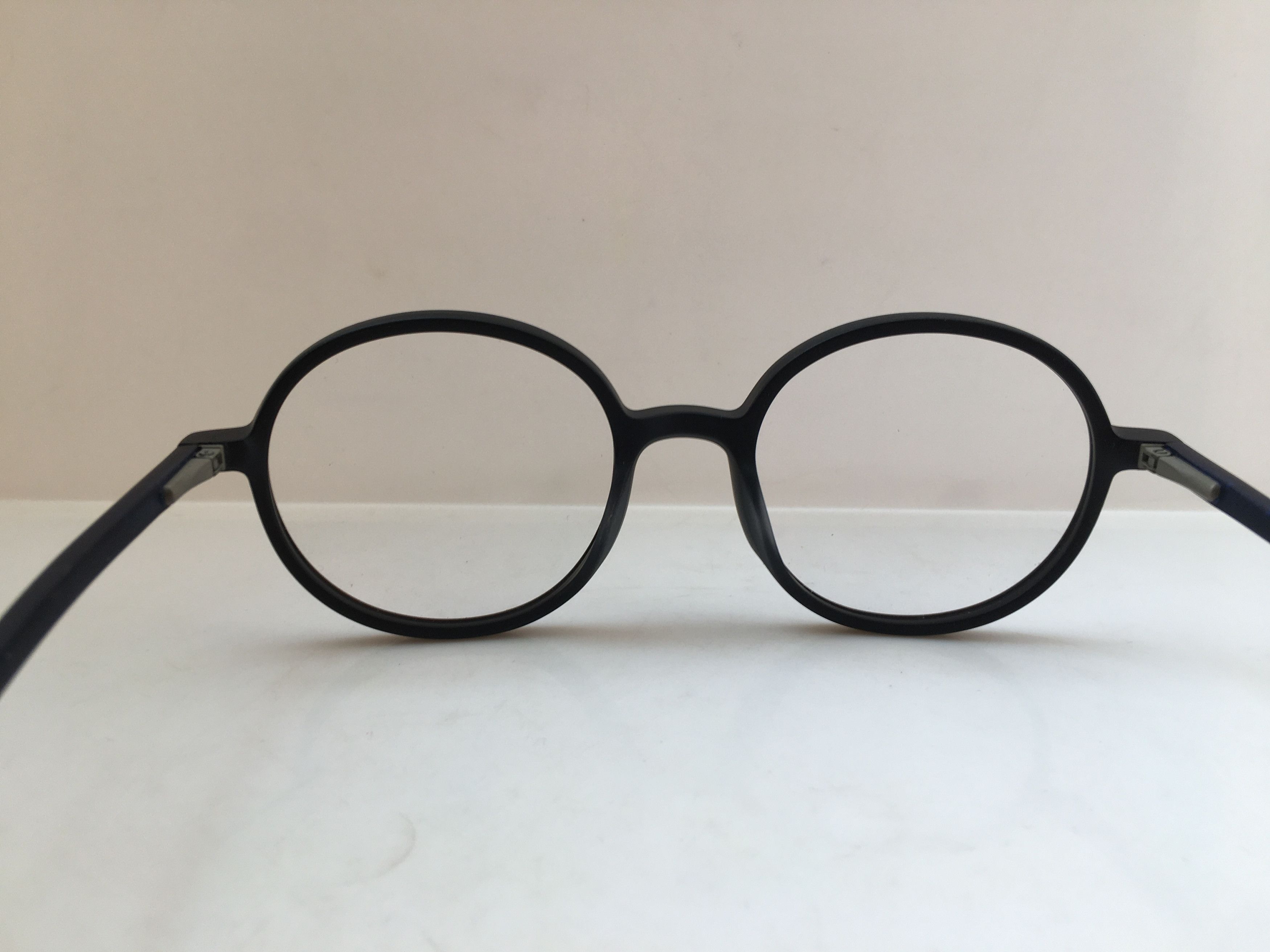 Other Matte Black Round Eyeglasses Frame GATSBY ARISTOCRAT Size ONE SIZE - 4 Thumbnail