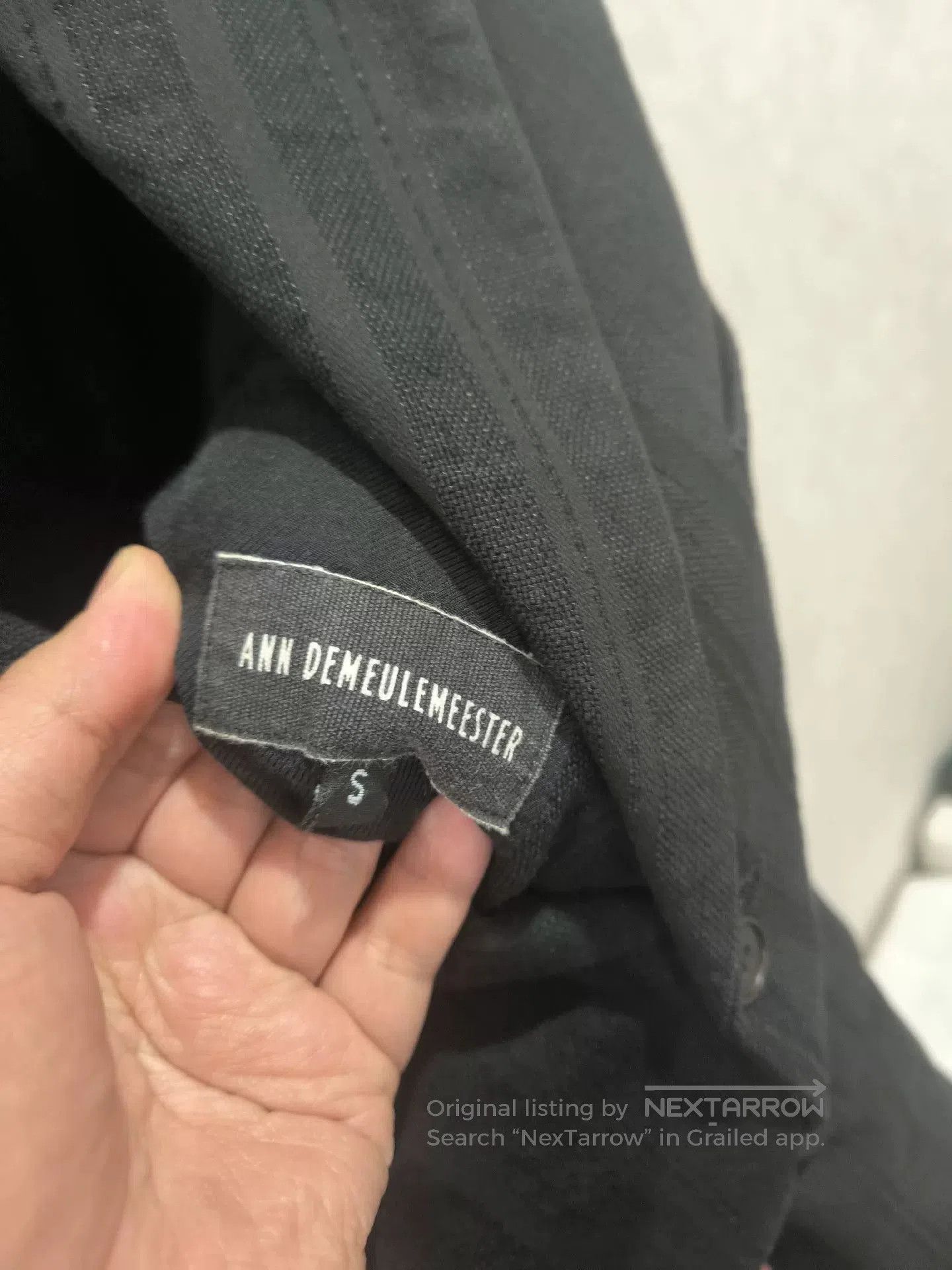Ann Demeulemeester Ann Demeulemeester Dark Artisan Blazer. Size US S / EU 44-46 / 1 - 6 Thumbnail