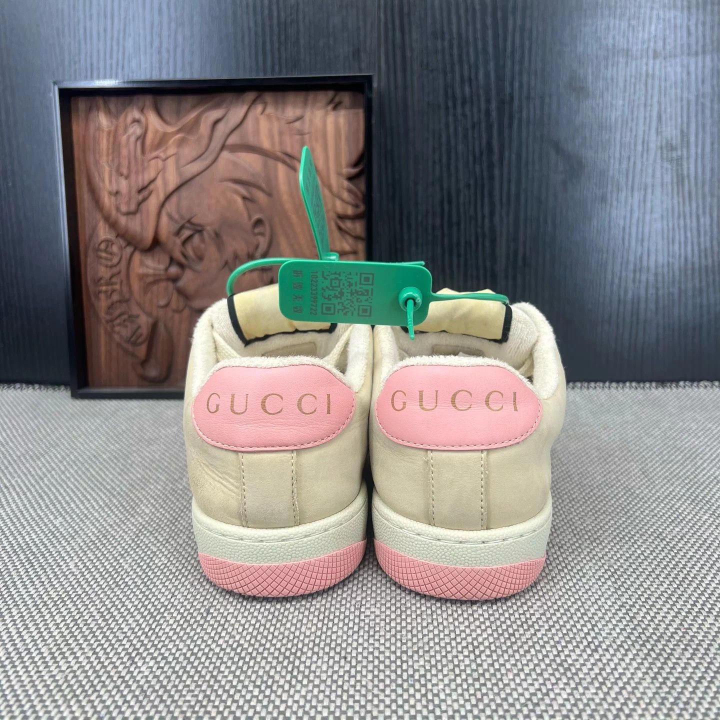 Gucci Gucci W/B/P Distressed 35 MINT Sneakers Size US 4 / IT 34 - 4 Thumbnail