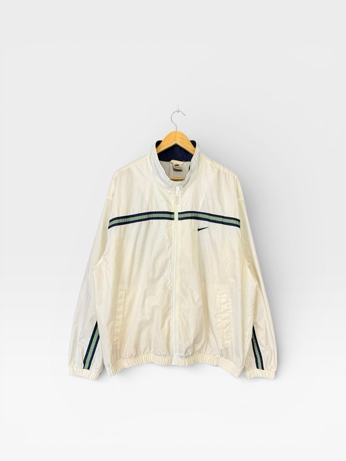 Nike Vintage Nike Windbreaker Jacket Full Zip XL Men’s Size US XL / EU 56 / 4 - 1 Thumbnail