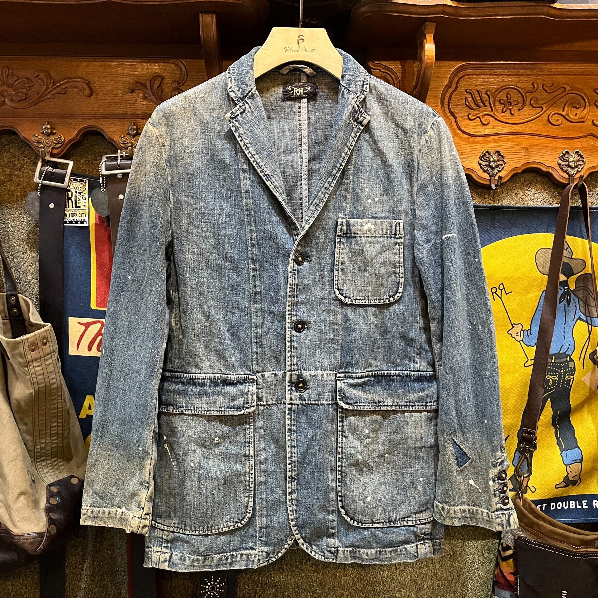 RRL Ralph Lauren × Vintage Vintage 90s RRL Double RL Denim Jacket