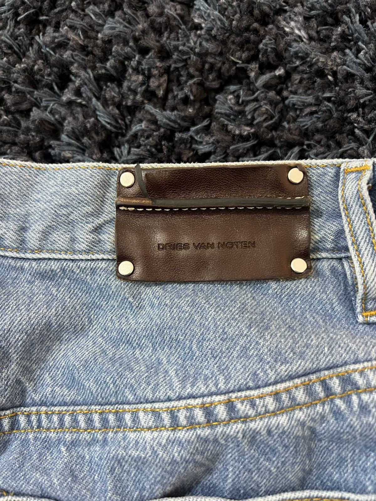 Dries Van Noten Dries Van Noten Pine Denim US30 Size US 30 / EU 46 - 4 Thumbnail