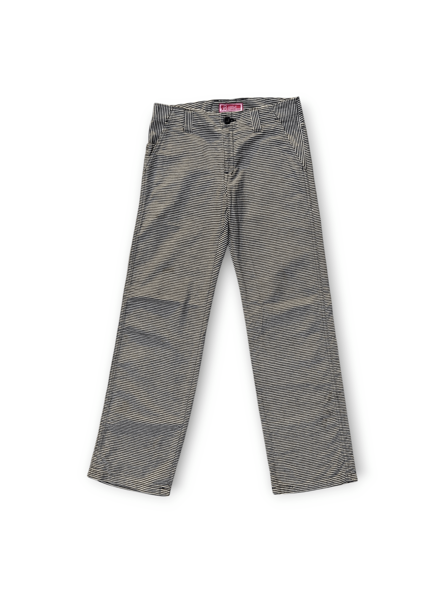 Japanese Brand × Johnbull John Bull Kojima Factory Japan Prisoner Hickory Stripe Pants Size 30" / US 8 / IT 44 - 1 Thumbnail