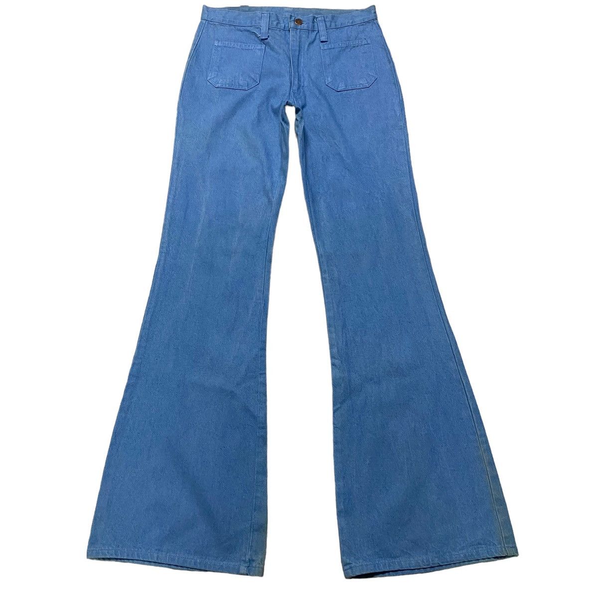 Vintage Japanese Brand ROX Denim Bell bottom Jeans Size US 30 / EU 46 - 1 Thumbnail