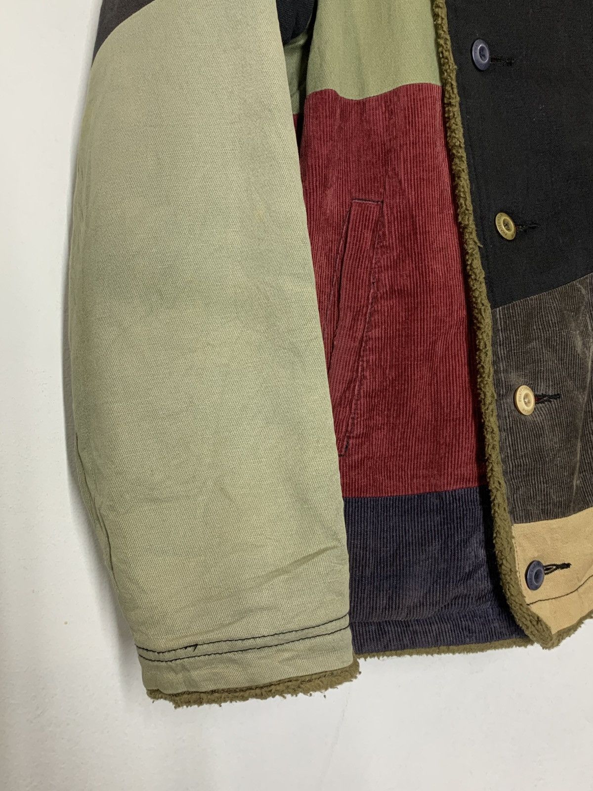 Japanese Brand Japanese Brand Phateewear Patchwork Corduroy Sherpa Kapital Size US L / EU 52-54 / 3 - 3 Thumbnail