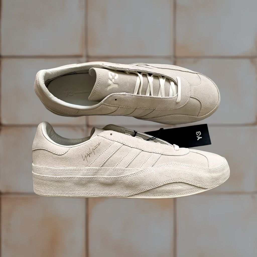 Y-3 Y-3 Gazelle Beige Sneakers Women’s US 6.5 UK 5 EU 38 Shoes Sneaker Athletic Suede 2023 Size US 5 / IT 35 - 1 Thumbnail