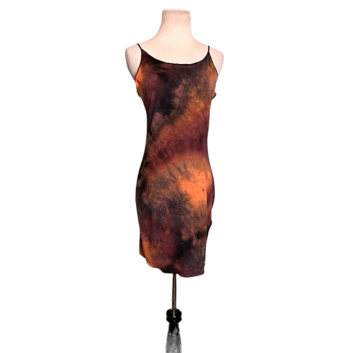 Shein Shein brown tie dye mini sleeveless summer dress size Medium Size M / US 6-8 / IT 42-44 - 1 Thumbnail
