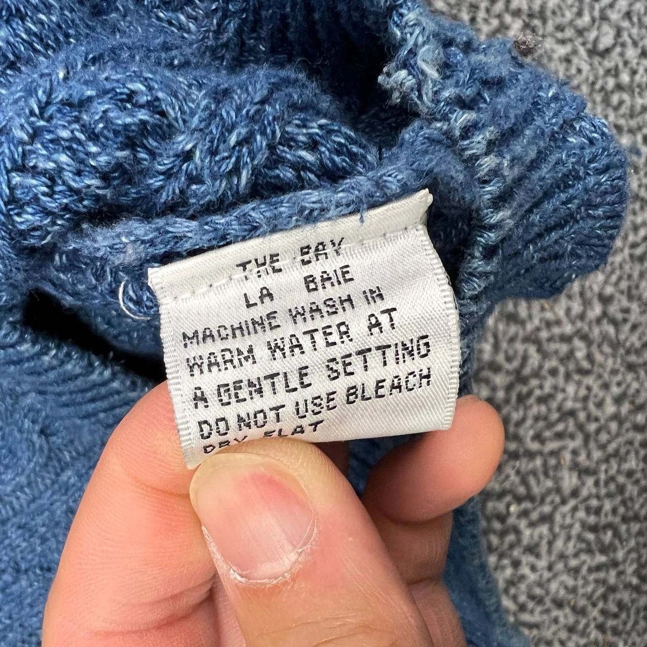 Other Vintage R.E.A.L. CLOTHES The Bay Sweater Cable Knit Cotton S Size US S / EU 44-46 / 1 - 5 Thumbnail