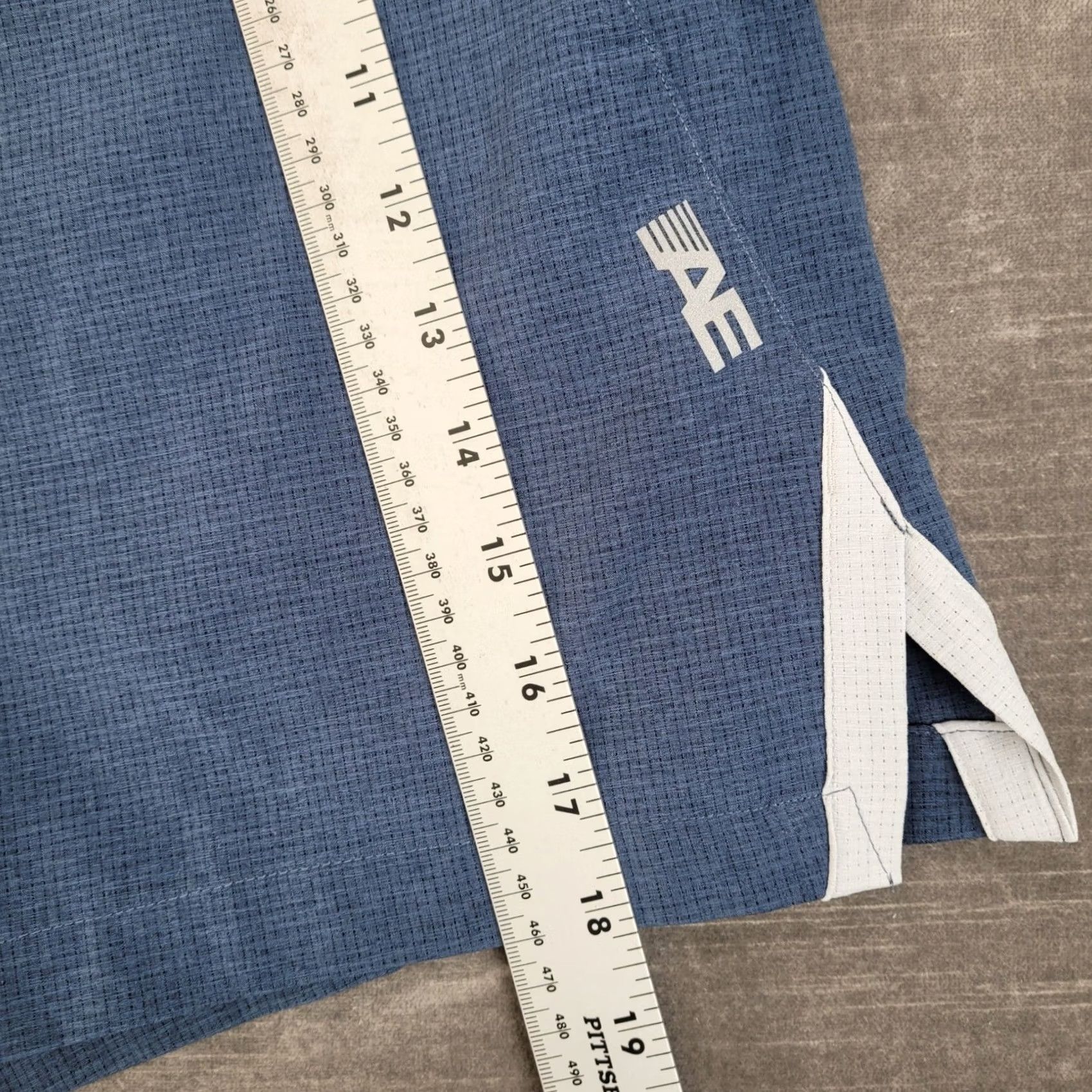 Vintage American Eagle Mens XL Blue Jogger Short 24/7 Training New Size US 36 / EU 52 - 5 Thumbnail