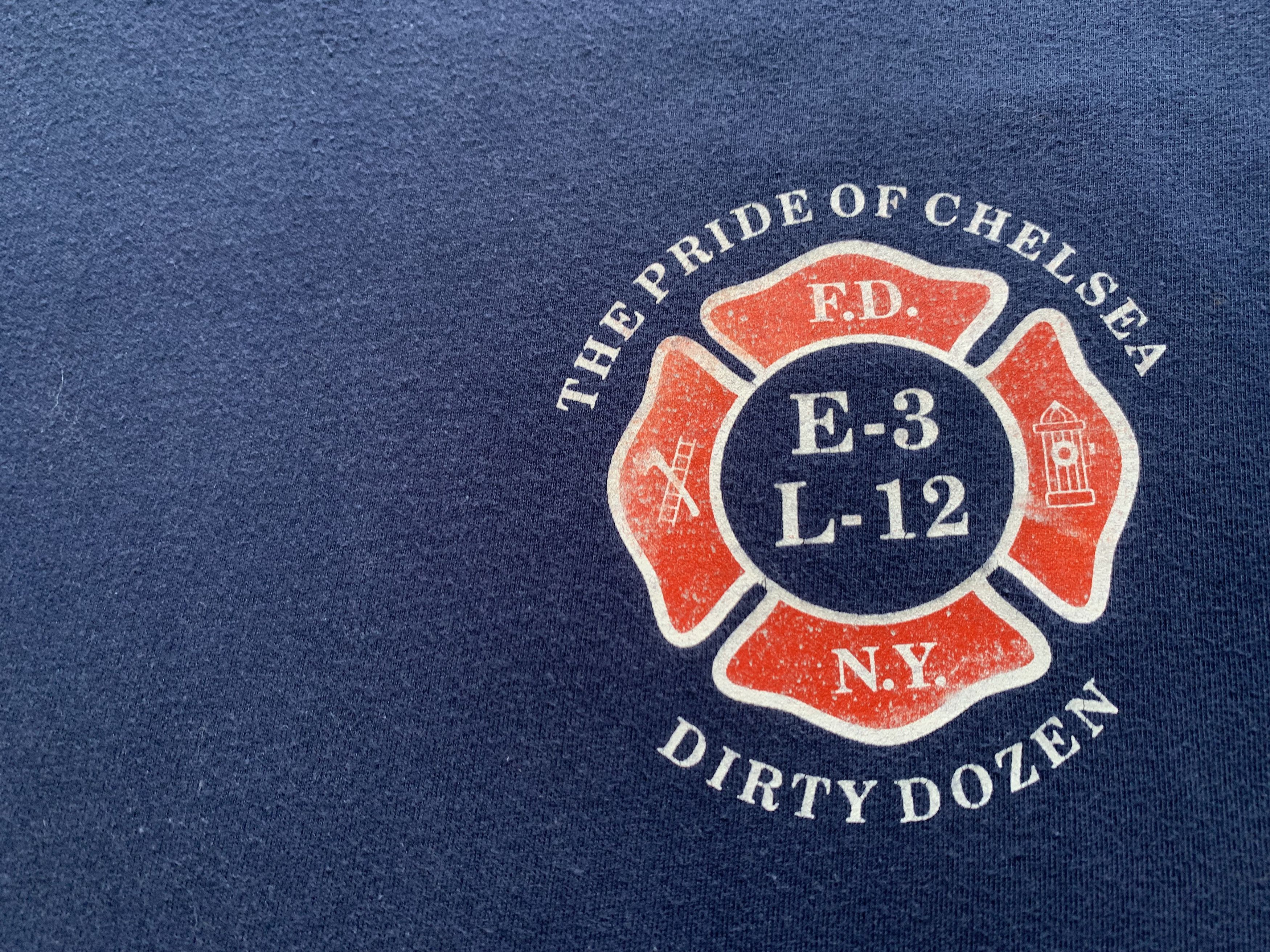 Hanes FDNY E-3 L-12 Vintage Hanes T-Shirt Size US XL / EU 56 / 4 - 5 Thumbnail