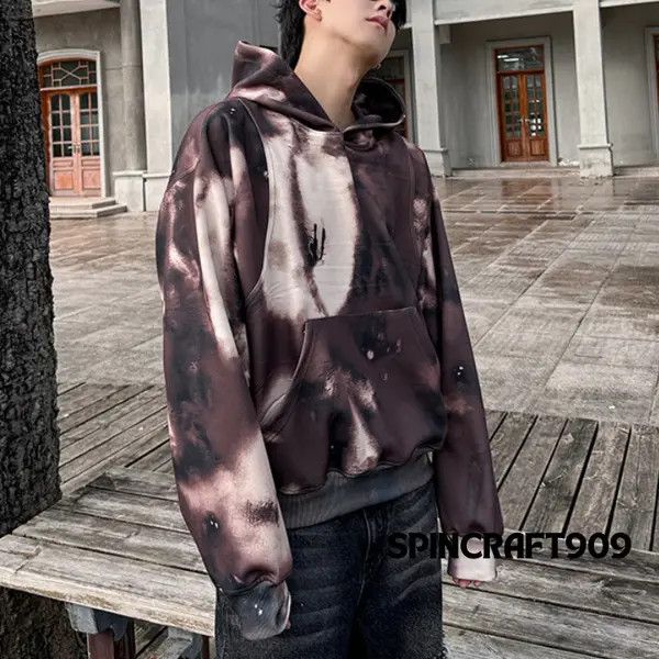 VIBE Tye Dye Graphic Pullover Hoodie Size US L / EU 52-54 / 3 - 2 Thumbnail