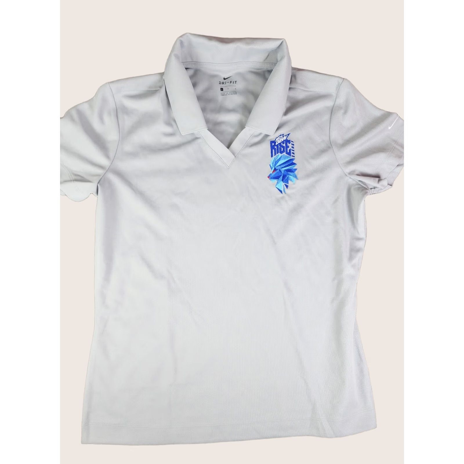 Nike NWT Nike Mountain Dew Rise Polo Shirt Womens Large Golf Shirt Size L / US 10 / IT 46 - 1 Thumbnail