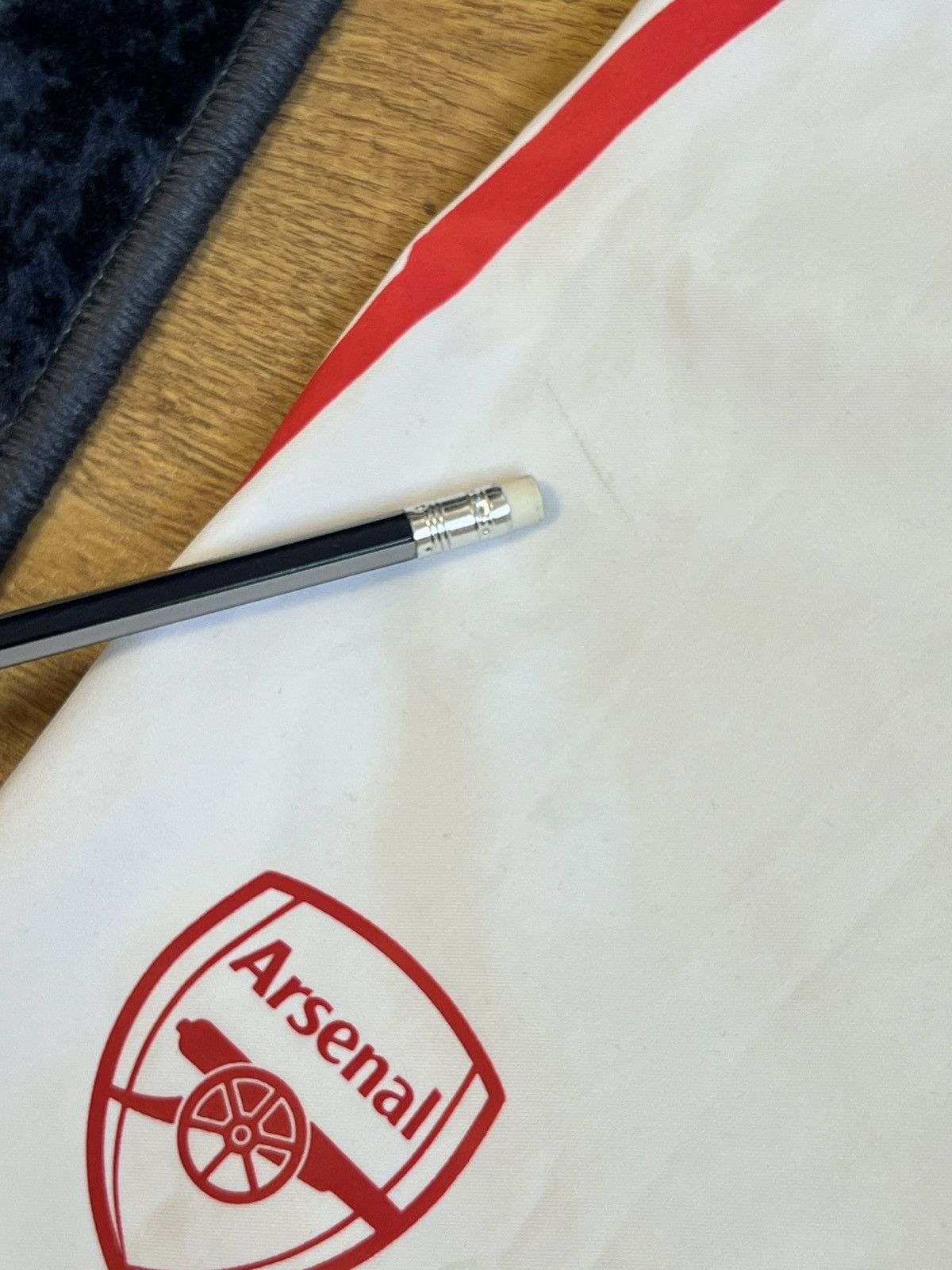 Nike Arsenal football Arsenal 5 white jersey shorts y2k Bloke ! Size US 30 / EU 46 - 6 Thumbnail