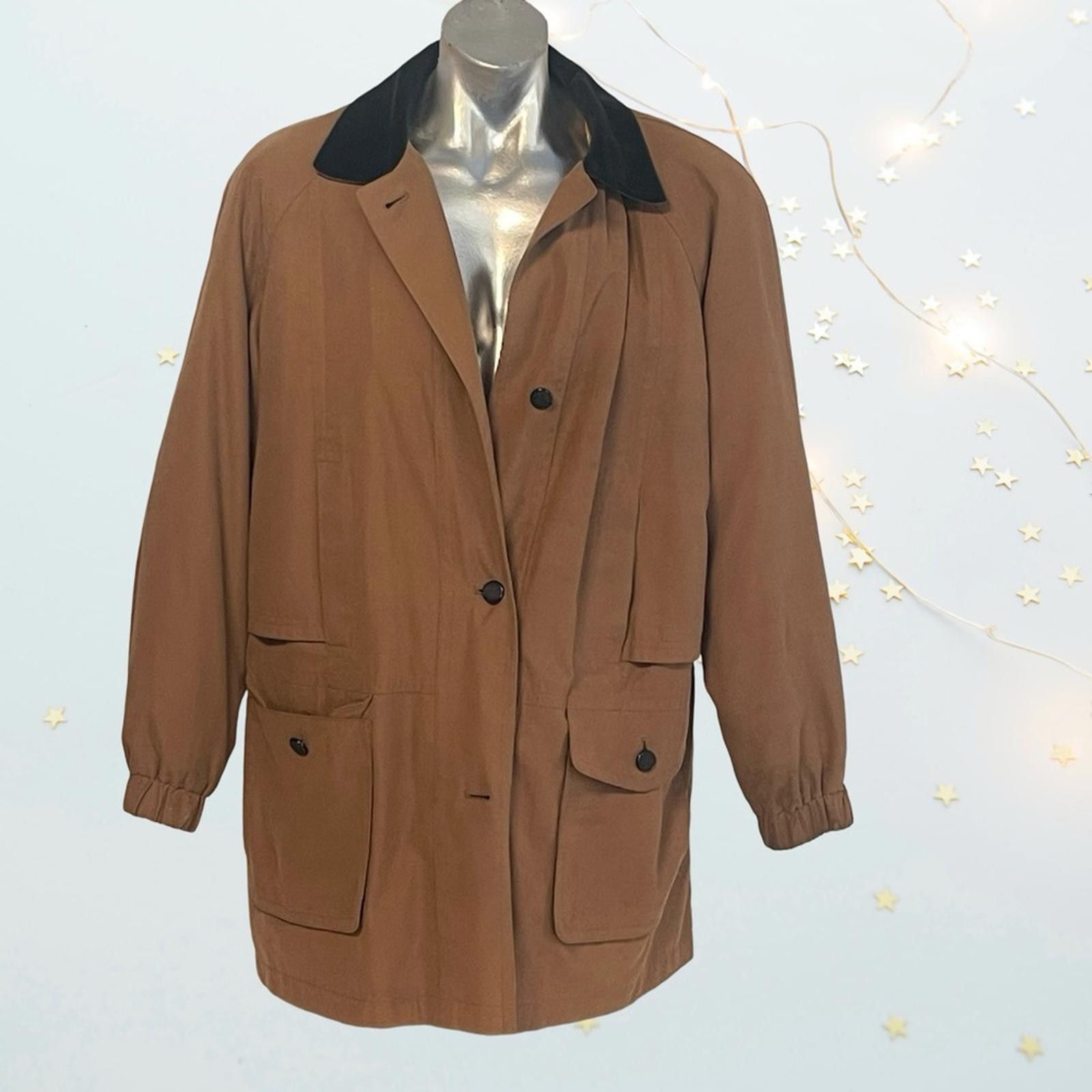 Other Jacqueline Ferrar Tan and Black Women's winter coat -XL size Size XL / US 12-14 / IT 48-50 - 1 Thumbnail