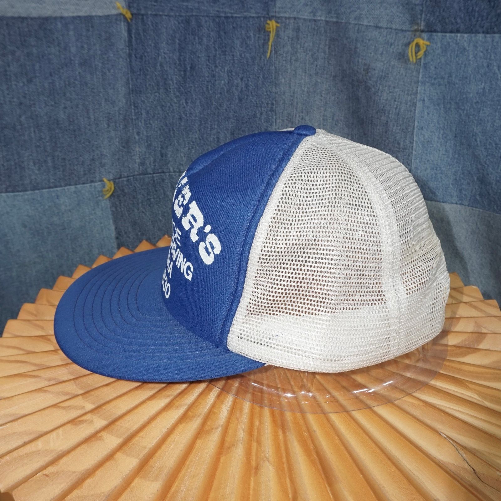Vintage OSFA - Vintage Hefner‘s backhoe septic and paving Madera hat Size ONE SIZE - 3 Thumbnail