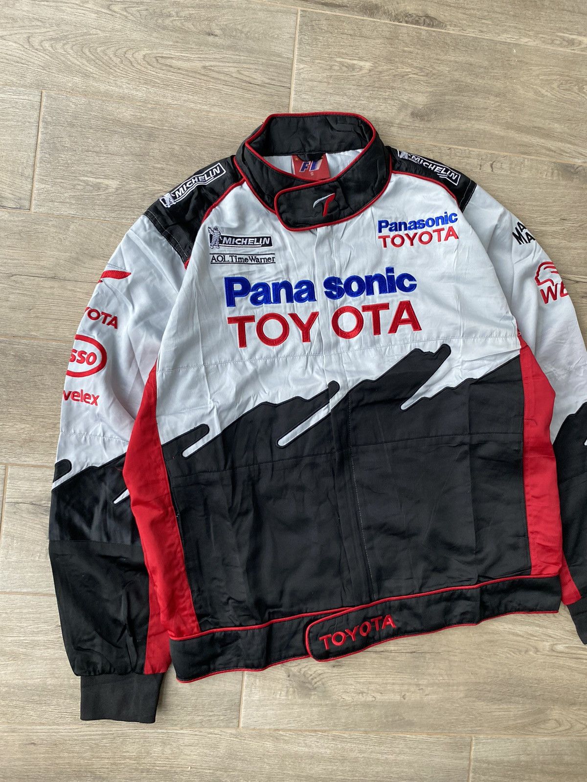 Formula 1 × Vintage Toyota Panasonic Formula 1 Racing Jacket Size US S / EU 44-46 / 1 - 4 Thumbnail