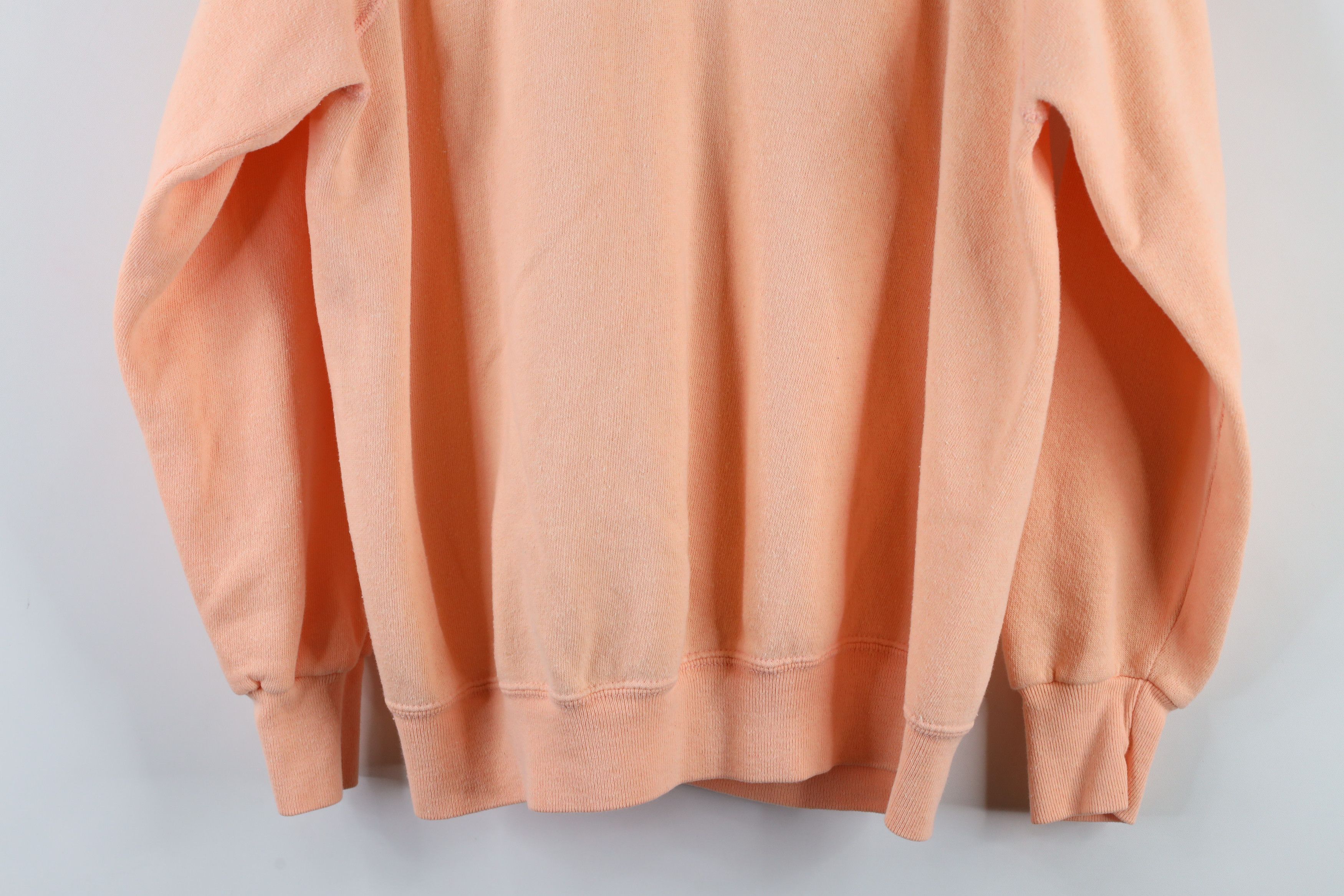 Vintage Vintage 80s 90s Gap Sport Blank Crewneck Sweatshirt Pink USA Size M / US 6-8 / IT 42-44 - 9 Thumbnail