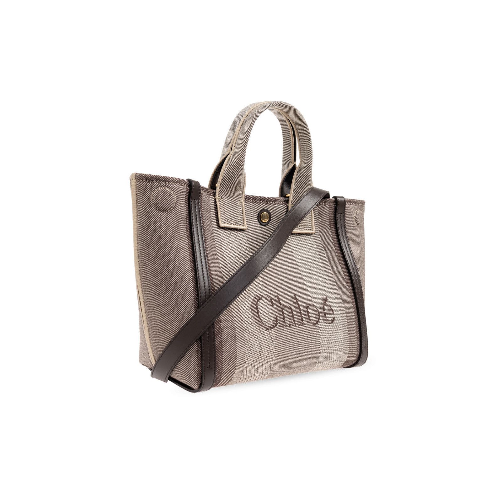 Chloe Chloe Small Carry Kohl Brown Shopper Shoulder Bag New & Auth Size ONE SIZE - 3 Thumbnail