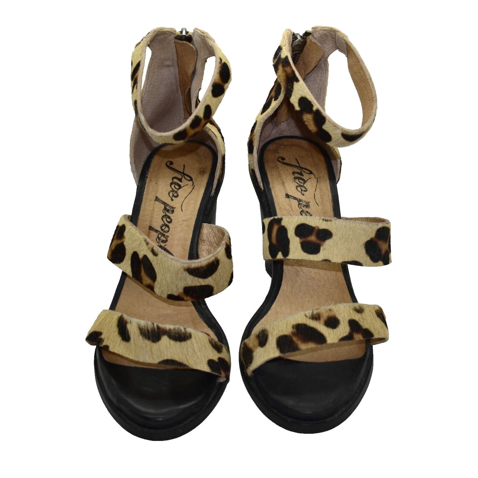 Free People FREE PEOPLE Leopard Print Hair Ankle Strap Sandals Size 40 Size US 10 / IT 40 - 4 Thumbnail