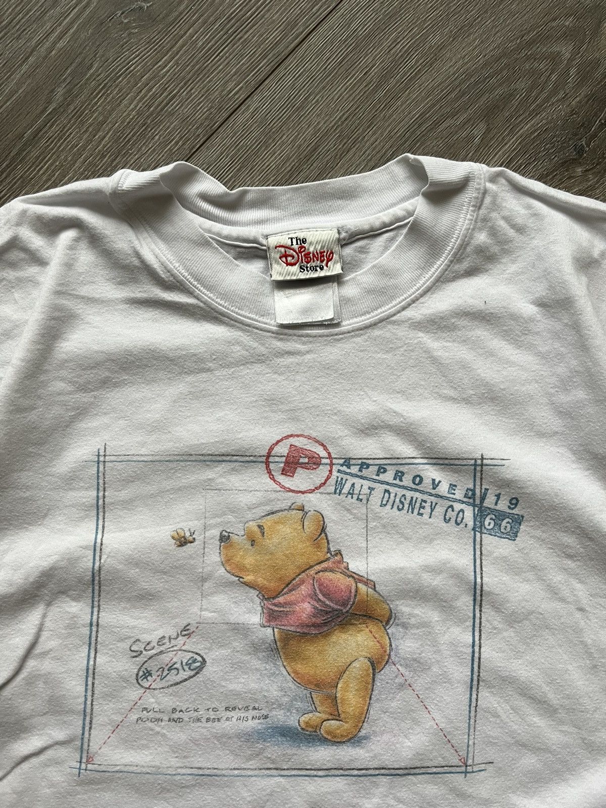 Disney × Vintage 90s Vintage Winnie the Pooh Disney Tee Movie Size US L / EU 52-54 / 3 - 3 Thumbnail