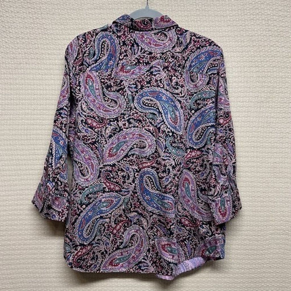 Chaps Chaps Flip Cuffs NoIron Heritage Shirt Women Plus Size 1X Size XL / US 12-14 / IT 48-50 - 3 Thumbnail