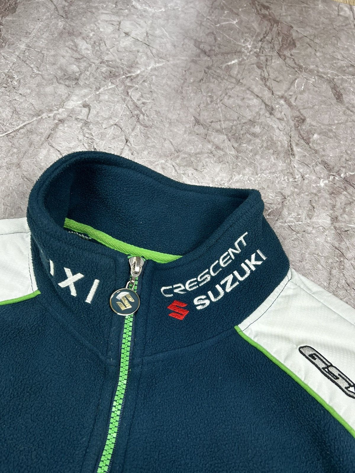 Vintage Vintage y2k Suzuki GSX-R racing team fleece Sherpa jacket Size US S / EU 44-46 / 1 - 9 Thumbnail